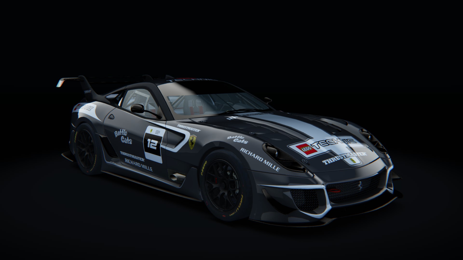 Ferrari 599XX EVO, skin fes_2021_12_grey