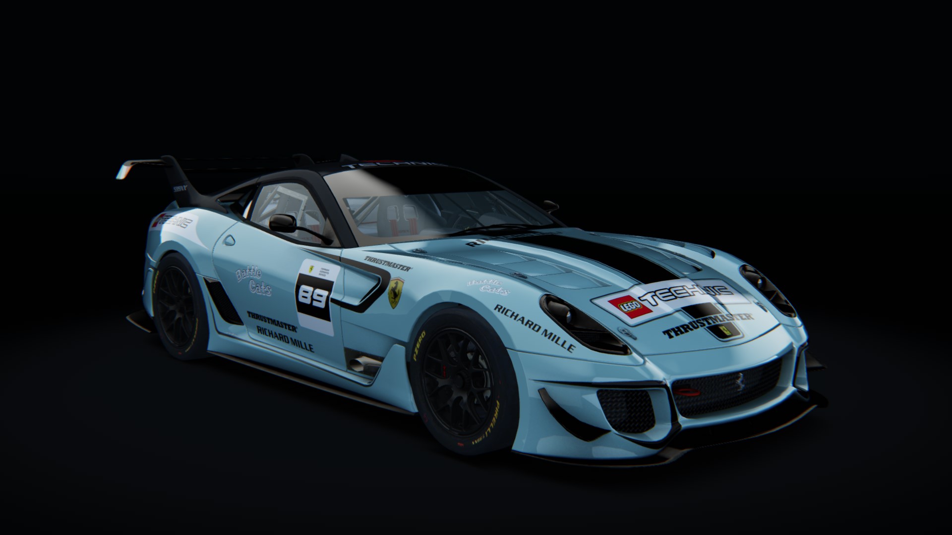 Ferrari 599XX EVO, skin fes_2021_89_grey_alloy